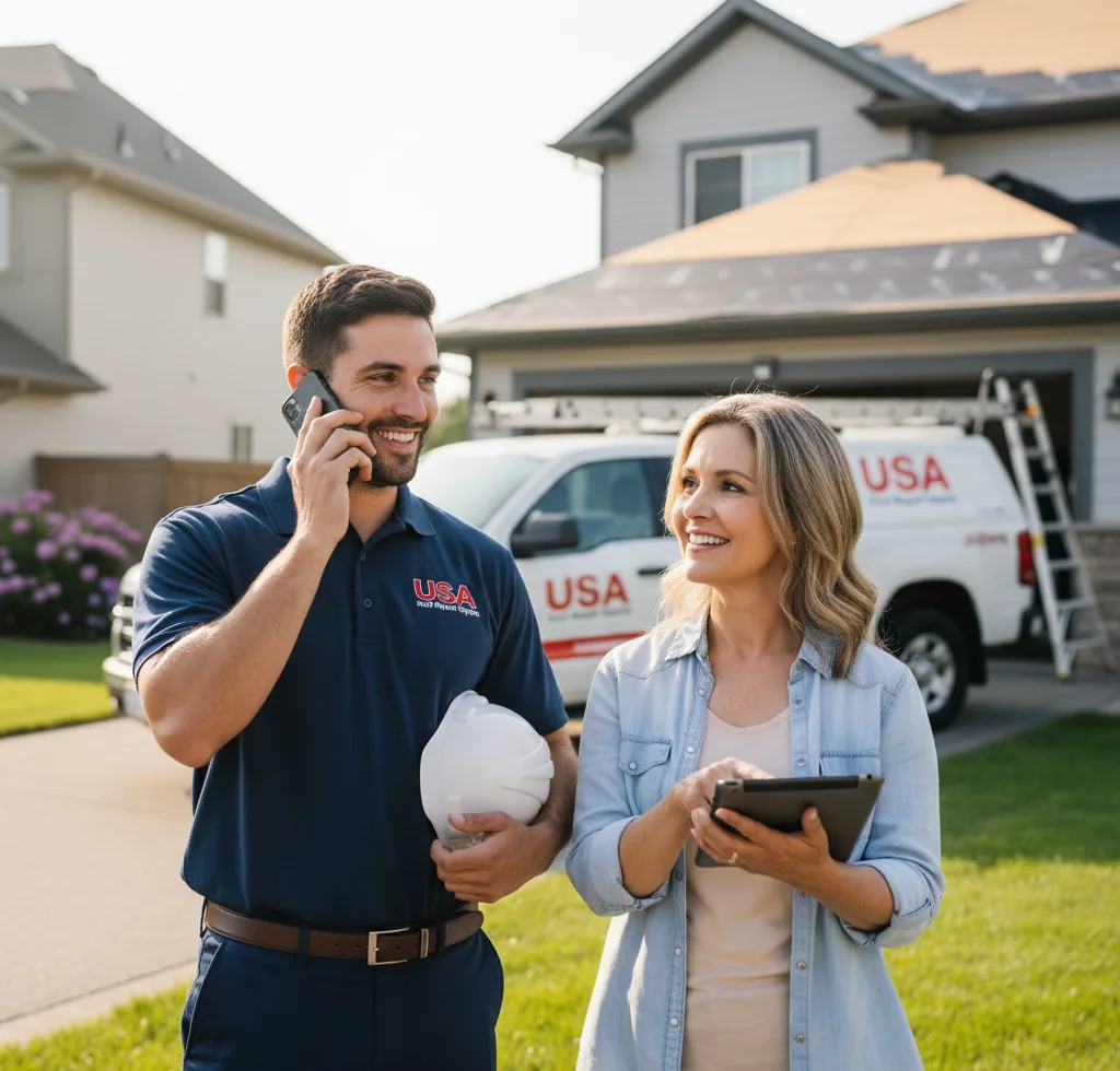 USA Roof Repair Experts customer support in Wabeno